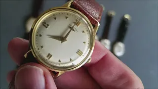 Epic Solid Gold Vintage Hamilton Watch Collection