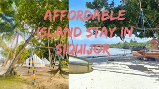 AFFORDABLE ACCOMODATIONS IN SIQUIJOR// SIQUIJOR GLAMPING VILLAGE