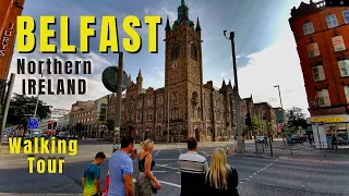 Belfast, Northern Ireland (UK) City Centre  Walking Tour.