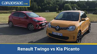 Comparatif - Renault Twingo vs Kia Picanto