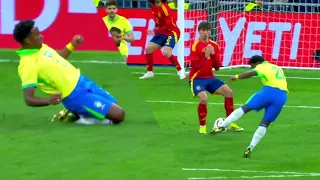 Endrick vs Spain (First Goal In Santiago Bernabeu)