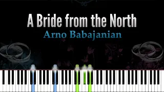 A Bride from the North "Пушинка Белая" - Arno Babajanian | Piano Tutorial | Synthesia