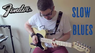 Slow Blues in G - Fender Telecaster