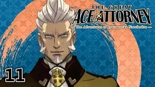 THE BRITISH EMPIRE - Let's Play - The Great Ace Attorney (DGS) - 11 - Walkthrough and Playthrough