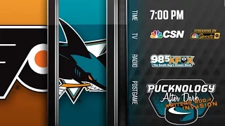 Pucknology After Dark (Postgame) Sharks vs. Flyers 12/30/2016