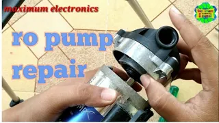 ro booster pump repair ( ro pump head replacement)