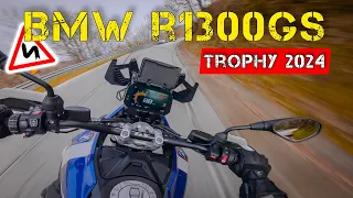 BMW R1300GS Trophy 2024 | RAW SOUND🔊 [4K RAW Onboard]