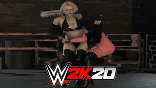 Vampirella v Lady Death! - WWE 2K20 Boiler Room Brawl