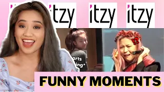 ITZY FUNNY MOMENTS REACTION | ITZY MOMENTS (probably the funniest ITZY moments reaction)