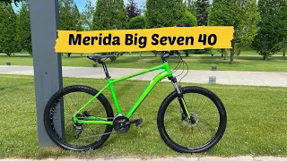 Обзор велосипеда Merida Big Seven 40
