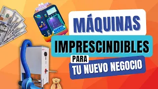 8 MÁQUINAS IMPRESCINDIBLES para iniciar TU NUEVO NEGOCIO 🚀 ¡EMPRENDE AHORA! 💰