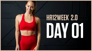 40 MIN Upper Body Push Workout // DAY 1 HR12WEEK 2.0