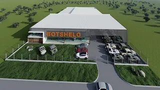 Living Planet Architects  - COMMERCIAL: Botshelo Vehicle Conversion Workshop