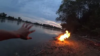 Серж Дур-Дачник. Огонь у воды. Вечер 5 октября 2019 год. Архив.