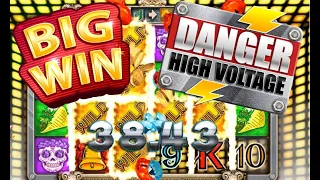 DANGER HIGH VOLTAGE BONUS WIN - ROMANIAN CASINO BIG WIN - 5 RON BET - SPECIALA SPECTACULOASA