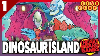 Dinosaur Island, 3p playthrough | Live Play Session 1