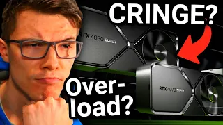 RTX 40-Super GPUs are Bad?? but Good? - amd's new GPU is sad