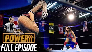 NWA Powerrr S8E8 | Mickie James v Natalia Markova! Women's Tag Champs The Hex! Team War! Briscoes!