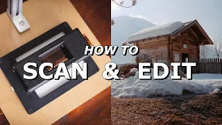 HOW TO SCAN YOUR FILM // DSLR Scanning & Edit