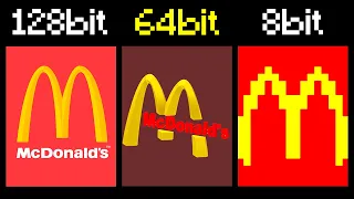 McDonalds: everytime less bits