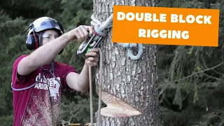 Double block rigging | Tree rigging systems