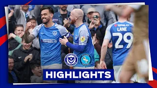 Highlights | Pompey 2-2 Wycombe Wanderers