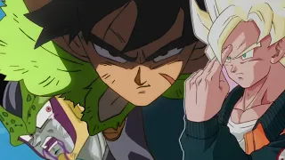 Goku accidentally senses Broly's Ki way earlier on