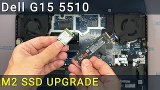 Dell G15 5510 How to install M2 SSD upgrade