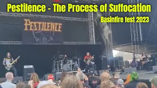 Pestilence, The Process of Suffocation live at Basinfire fest 2023