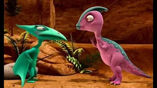 Поезд динозавров Перри Паразауролоф Мультфильм для детей про динозавров
