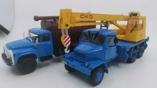 Kultovní náklaďáky minulé éry č. 27 ZIL-130 ZSK-10 a č. 28 Praga V3S AD 080 od DeAgostini v 1:43