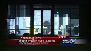 Two Sprint Stores Burglarized in Johnson County