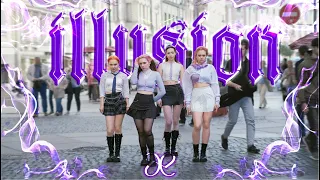 [ KPOP IN PUBLIC RUSSIA | ONE TAKE ] aespa (에스파) - Illusion (도깨비불) Dance Cover by KY' CREW
