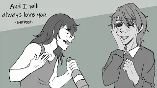 And I will always love you /// Jeff the killer & Eyeless Jack - Creepypasta // Animatic [SHITPOST]