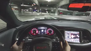 2018 Dodge Challenger Hellcat Widebody - POV Night Drive