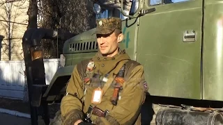 Ополченец "Тигрос" - Помощник коменданта г. Ясиноватой о ситуации на Донбассе. Ополченцы ДНР.