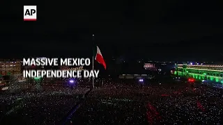 Massive Mexico Independence Day Celebrations