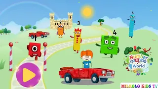 Numberblocks World Game | Addition and Tracing Numbers | Milkolo Kids TV