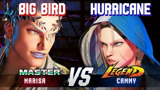 SF6 ▰ BIG BIRD (Marisa) vs HURRICANE (Cammy) ▰ High Level Gameplay