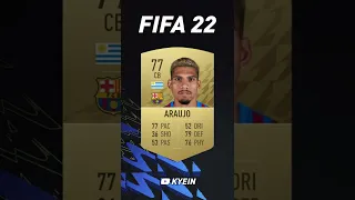 Ronald Araujo - FIFA Evolution (FIFA 21 - FIFA 22)