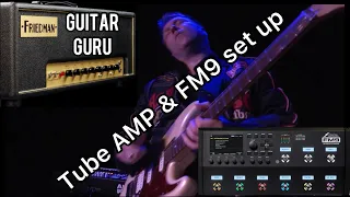 Tube AMP and Fractal FM9 processor set up | Plus FM-edit software installation | GuitarGuru AndyPaul