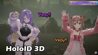 Risu Appears in Moona's 3D Showcase and Moona's Feelings After Singing a Duet With Risu