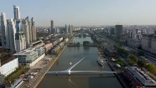 Puente de la Mujer - Puerto Madero 2.7K 30 fps