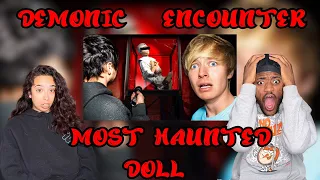 COUPLE REACTS TO Sam and Colby: Our Demonic Encounter with World's Most Haunted Doll | RAE AND JAE