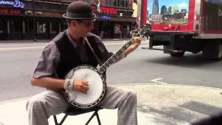 Banjo on the Streets of Nashville, TN
