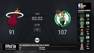 Celtics @ Heat Game 5 Conference Finals Live Scoreboard | #NBAPlayoffs Presented by Google Pixel
