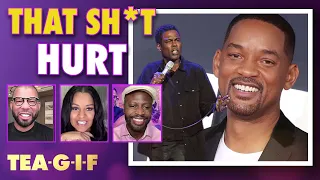 Will Smith's Half Ass Apology And Chris Rock Moves On | Tea-G-I-F