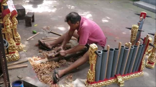 Gong Makers in Gianyar, Bali Island