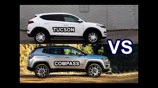 2017 Hyundai Tucson VS 2017 Jeep Compass - Drive - Interior - Exterior