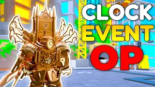 MOST OVERPOWERED TOILET TOWER DEFENSE UPDATE EVER(CLOCK EVENT)